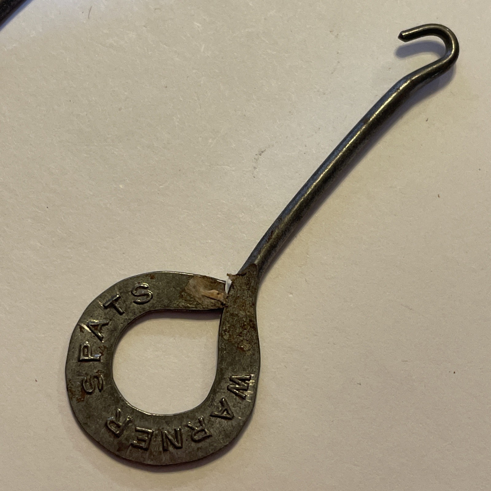 CLARK, WARNER, & IMPERIAL SPATS BUTTON HOOK LOT Shoe button hooks Antique Vtg.