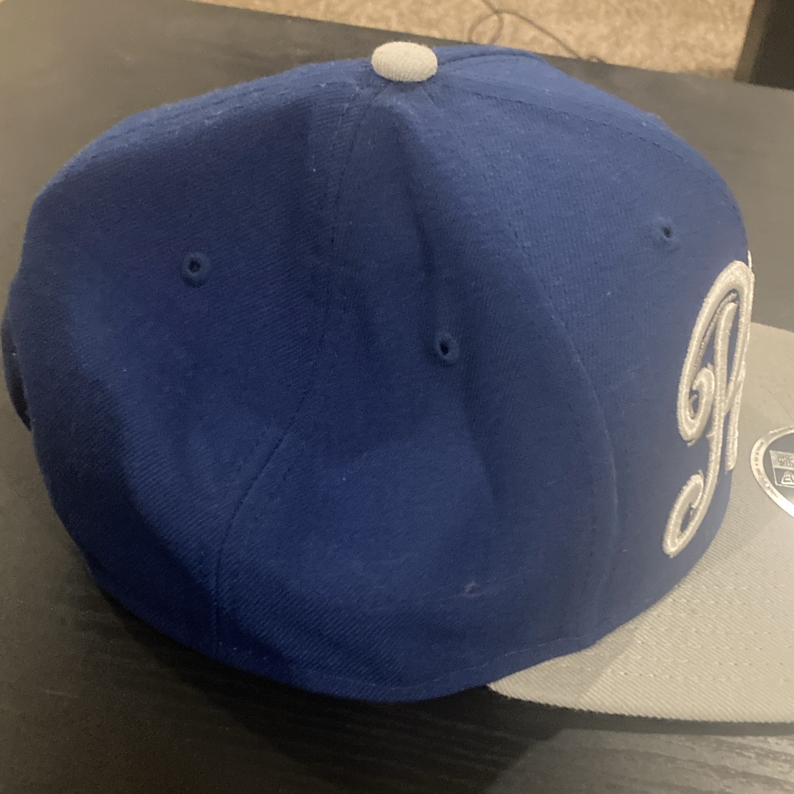 New Era 9FIFTY Kansas City Royals KC Snapback Hat Blue/White Adjustable
