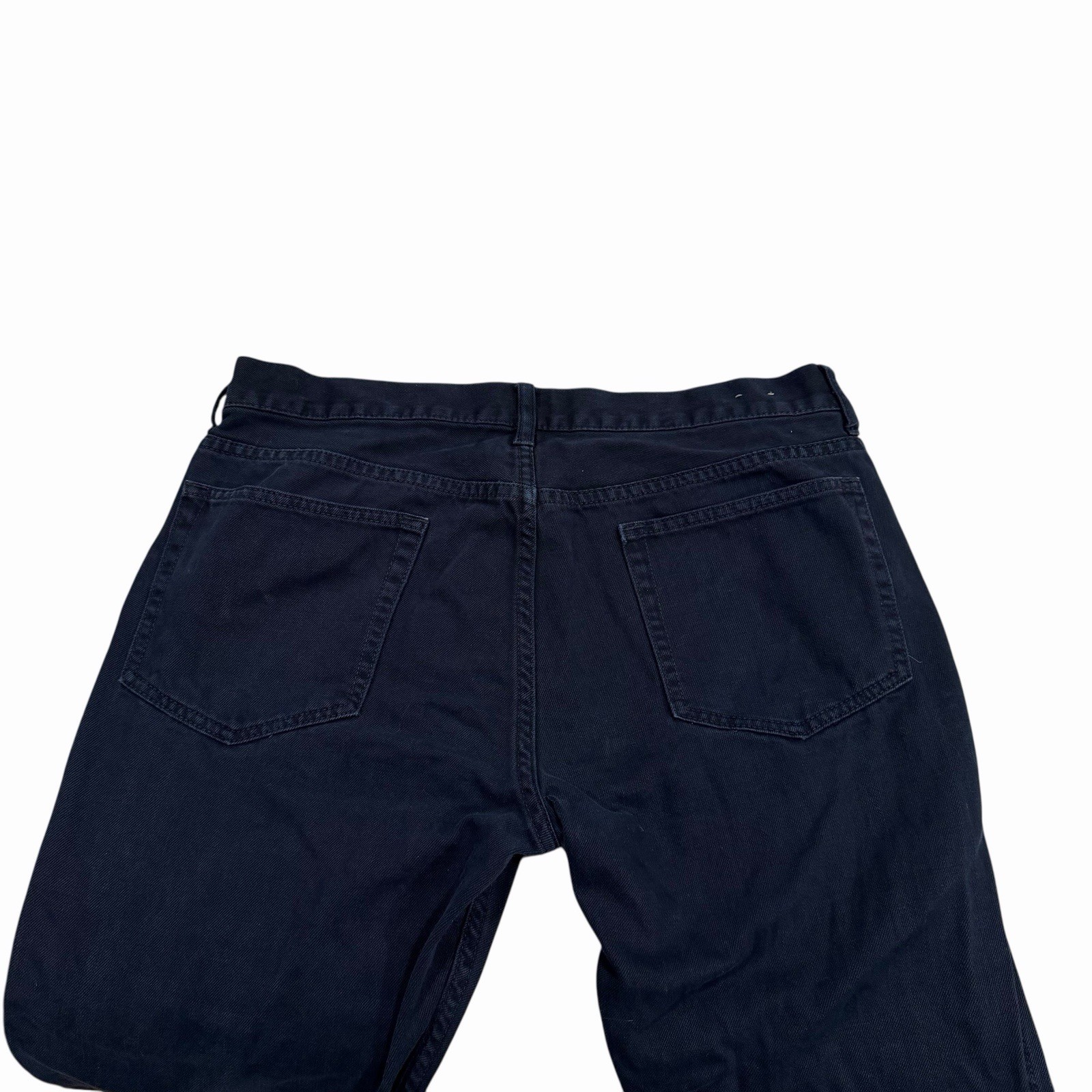 J. Crew The Sutton Mens Jeans 34×32 Regular Denim Navy Blue 100% Cotton Canvas
