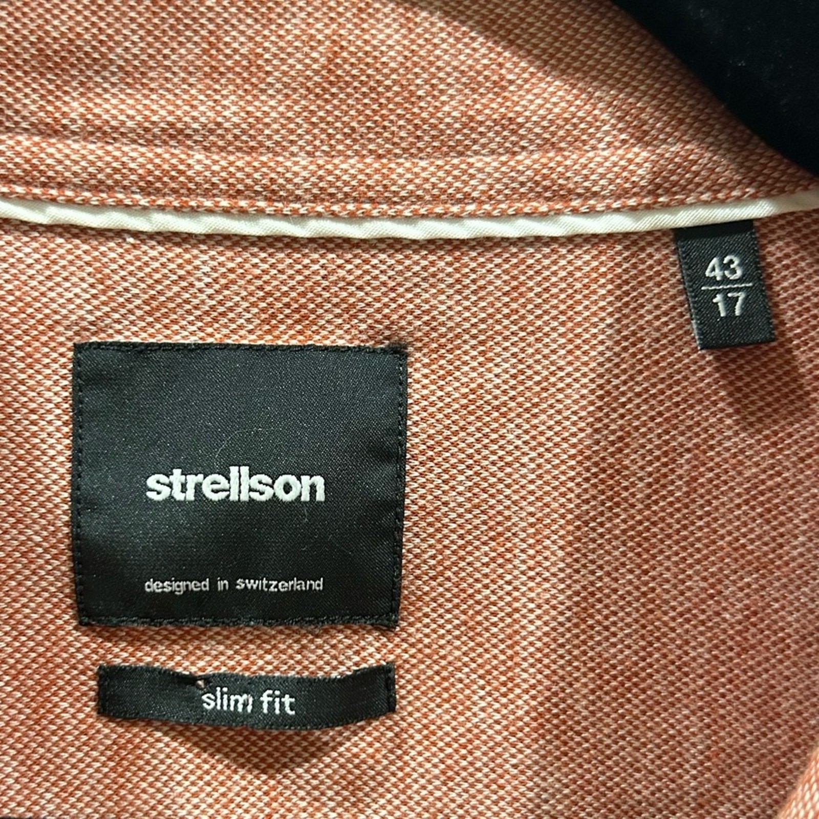 Strellson Santos Stretch Slim Fit Button Down Shirt Men’s Size Large Casual