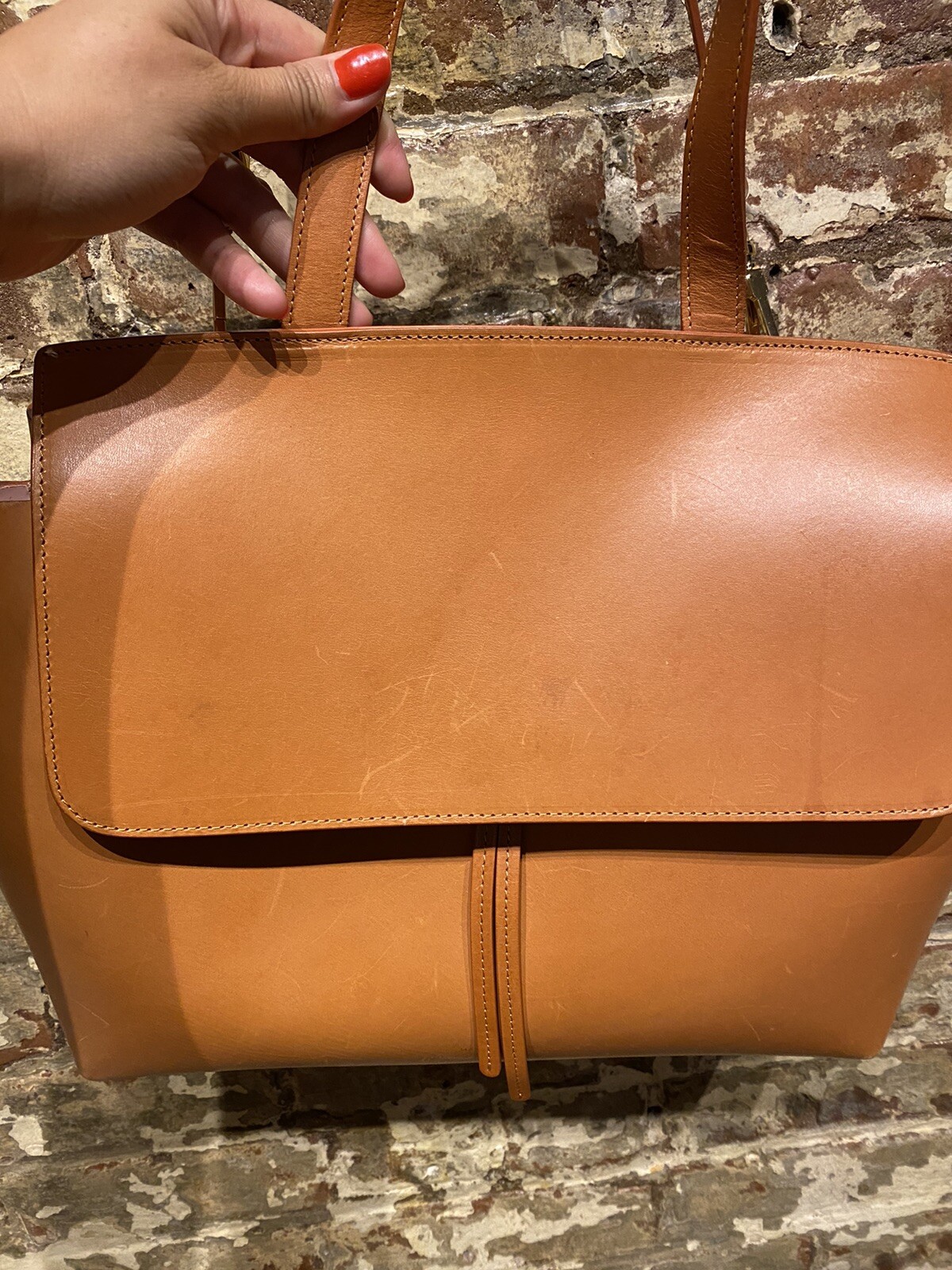 Mansur Gavriel Carmello Tan Lady Bag G2U