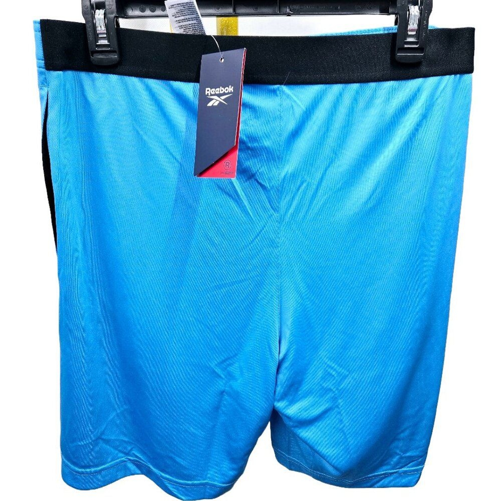 NWT MEN’S REEBOK 100% RECYCLED POLYESTER SPEEDWICK TRAINING SHORTS BLUE M $35