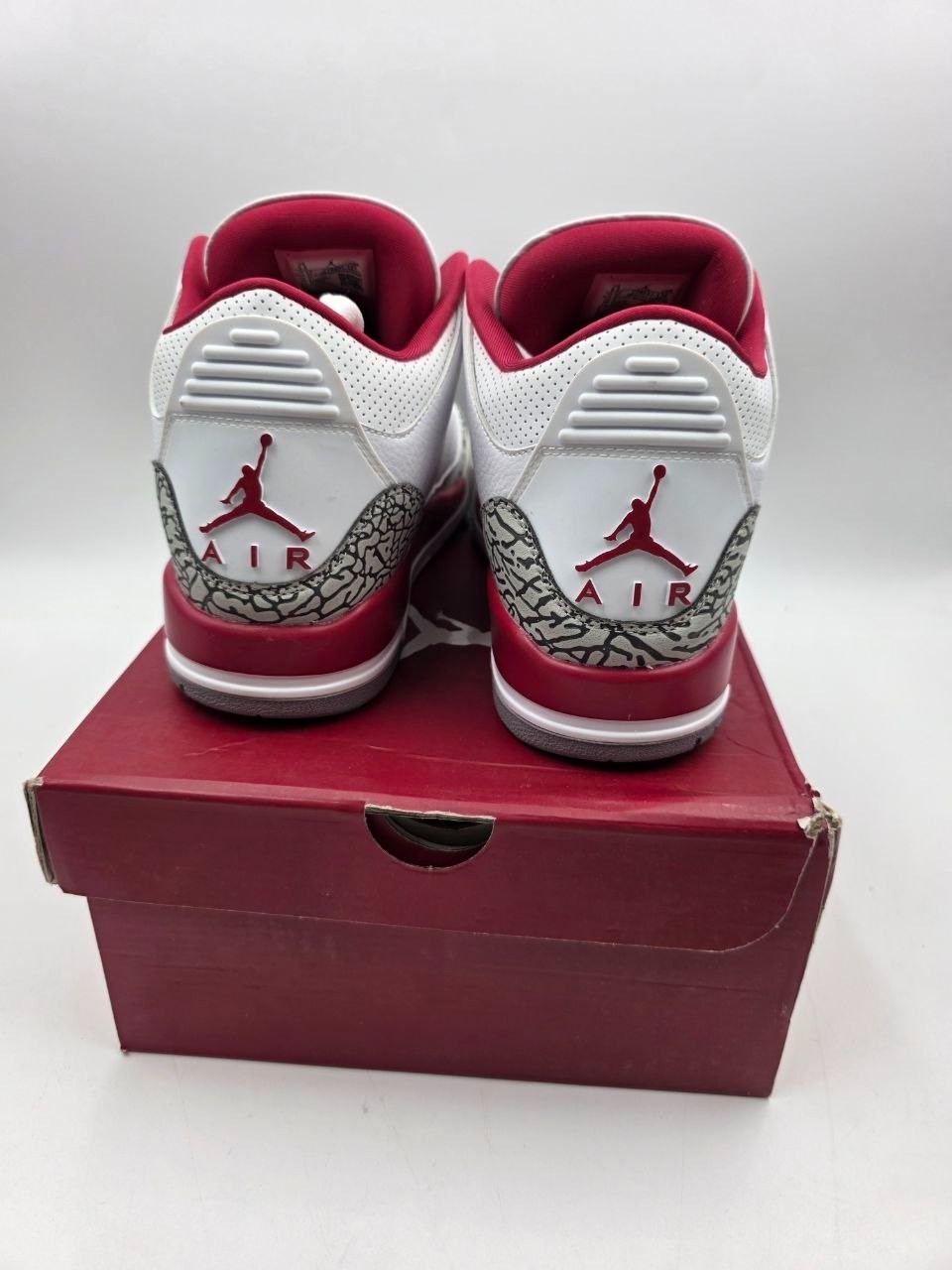 Nike Air Jordan 3 Retro Cardinal Red CT8532 126 Size 9.5