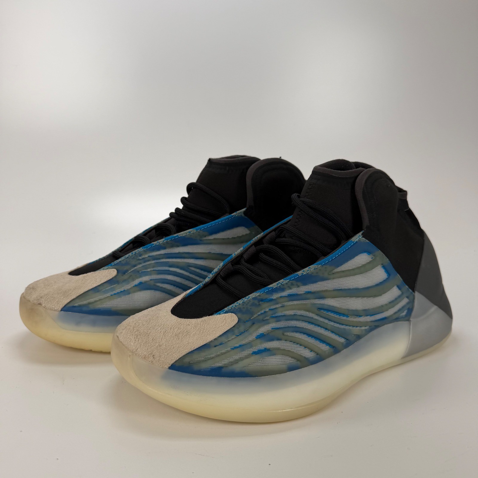 Adidas Yeezy QNTM Frozen Blue GZ8872 Mens Basketball Shoes Size 11