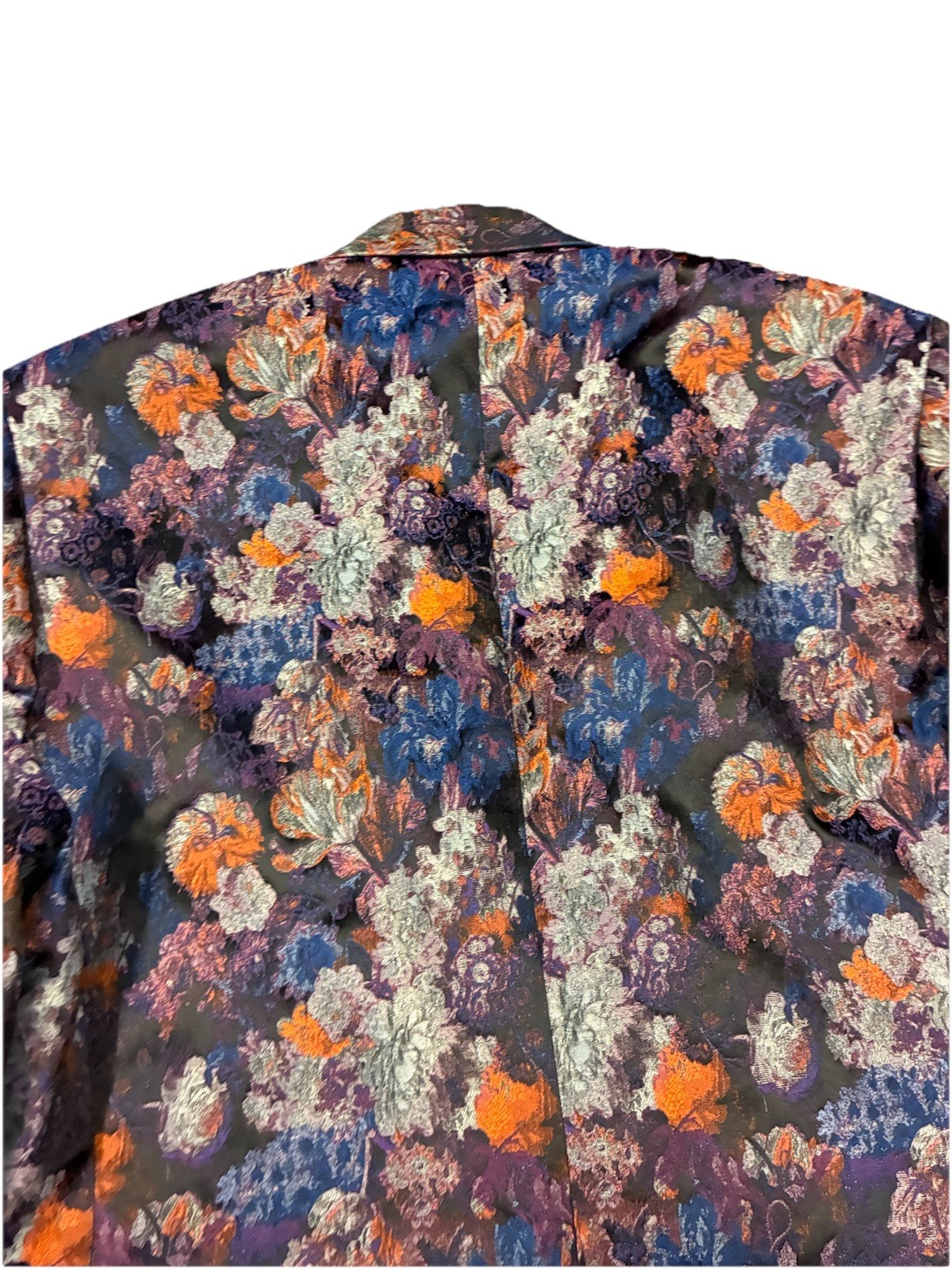 TALLIA x Lansky Bros Shawl Lapel Blazer 52XLMen Multicolor Floral Print 1-Button