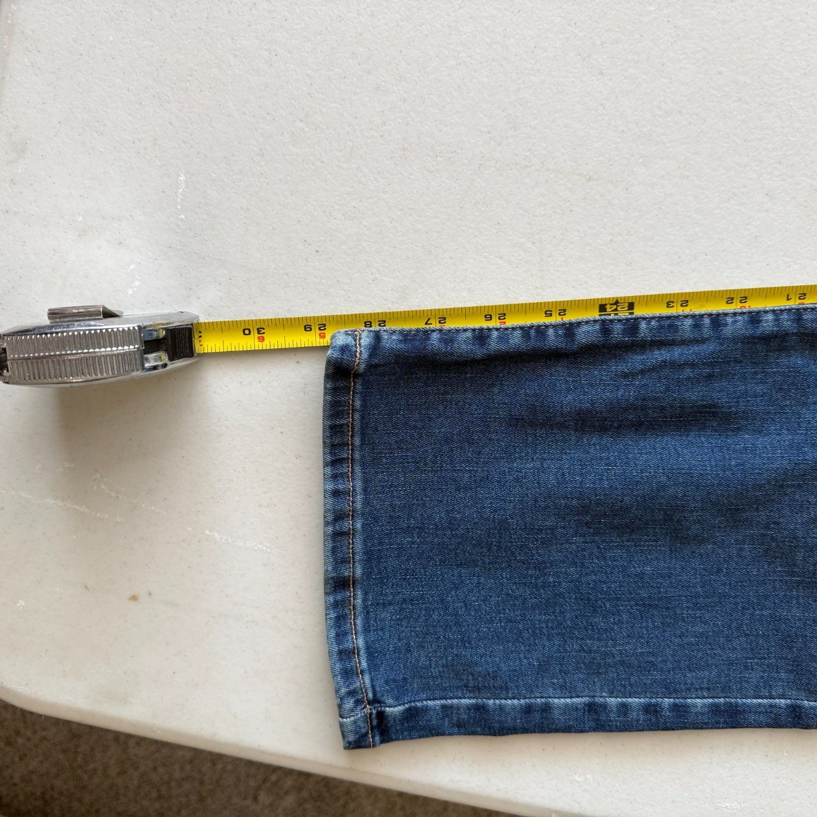 Lucky Brand Sweet Mid Rise Straight Jeans Blue Denim Size 8/29 R