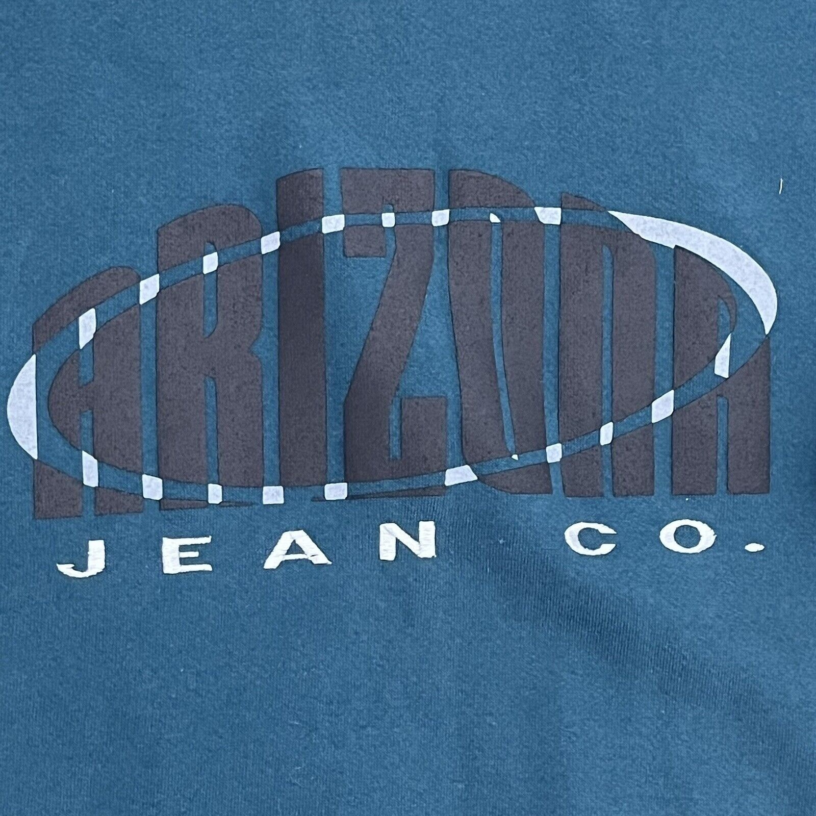 Vintage 90s Arizona Jean Company Crewneck Sweatshirt Adult XL Green Made In USA