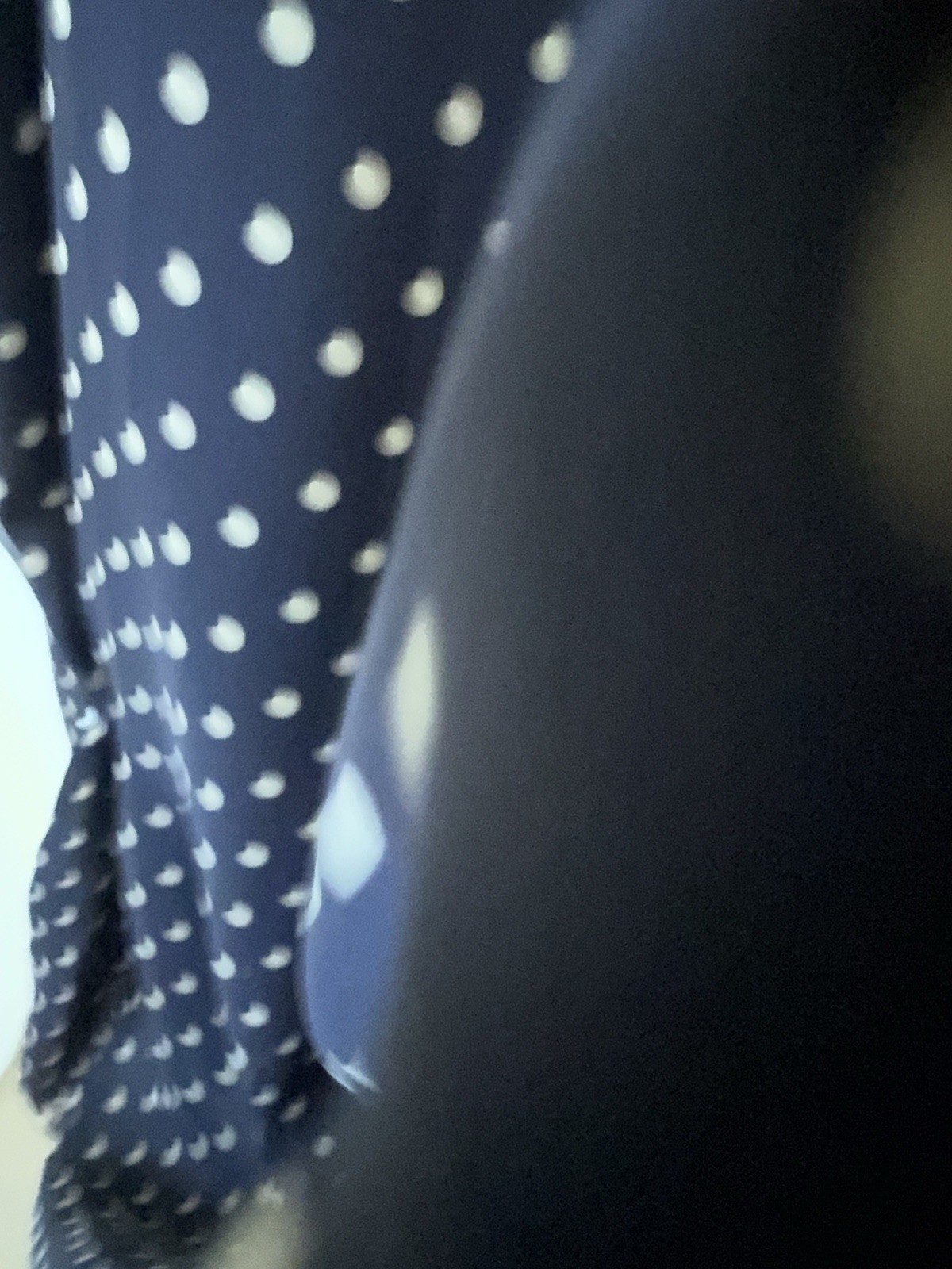 Robbie Bee Black White Polka Dot Silk Chiffon Maxi Dress Bow Lined Size 10