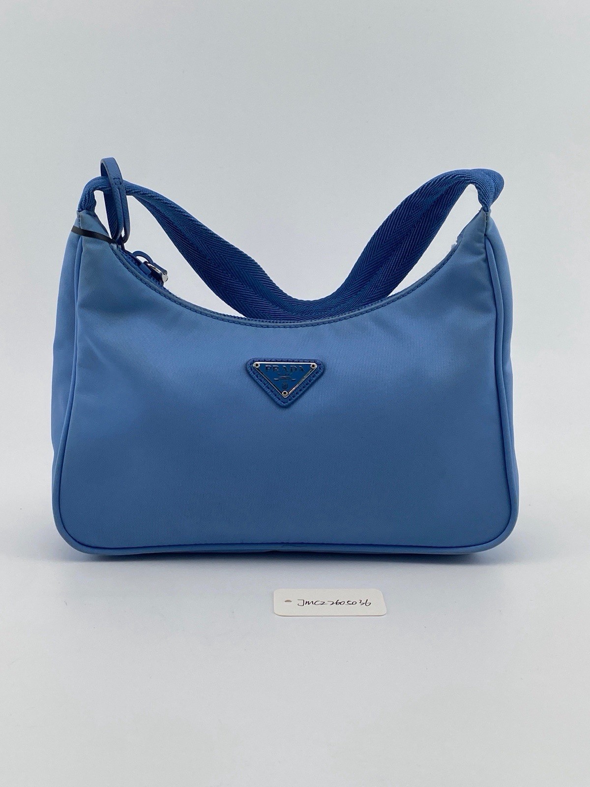 Prada Tessuto Nylon Mini Re-Edition 2000 Bag in Celeste JMCZ2605036