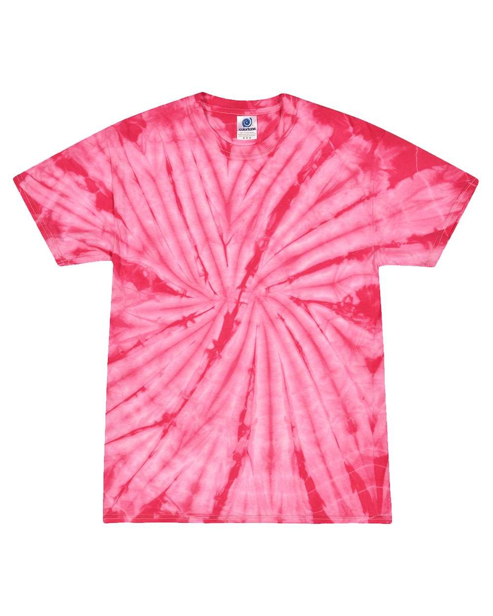 Mens Radial Tie-Dye T-Shirt 100% PRESHRUNK Cotton Adult Tye-Die Tee S-3XL NEW!