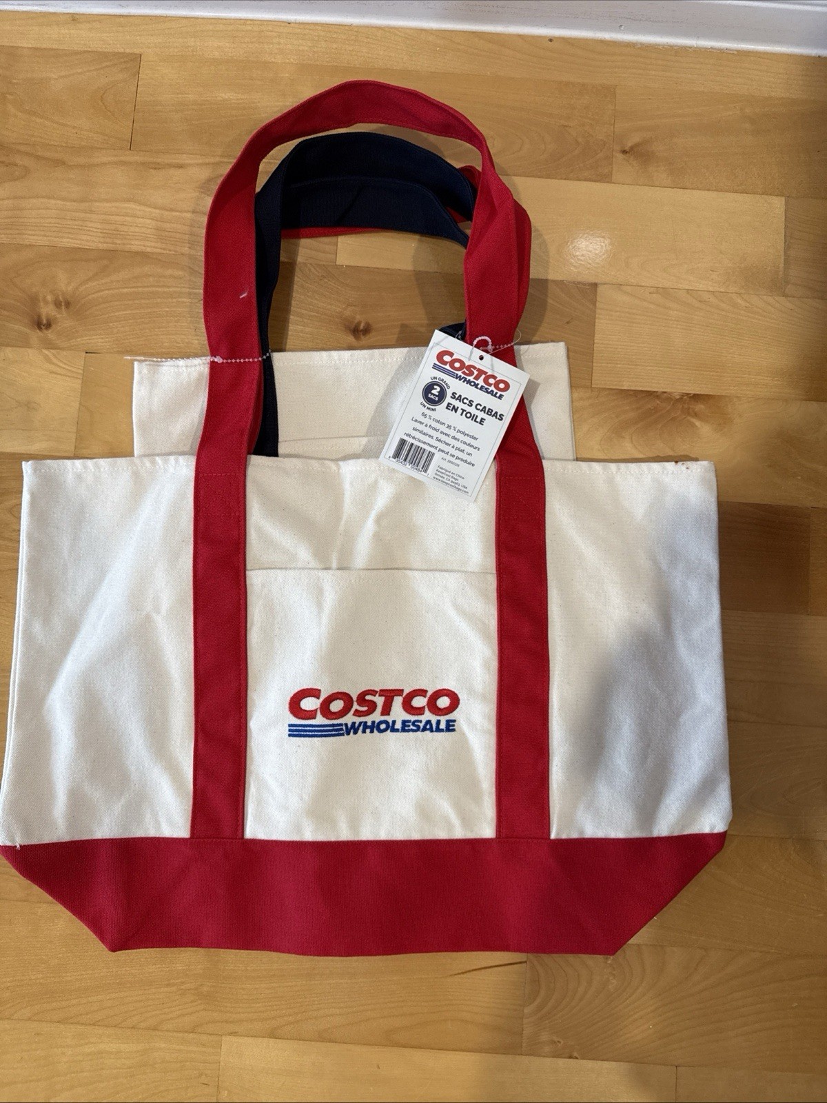 Costco Canvas Tote Bags