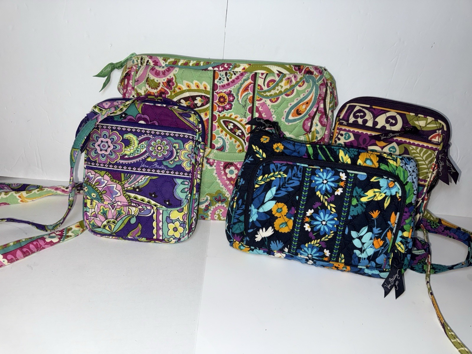 4 Piece Vera Bradley Purse Lot Different Styles All 4 for One Price! See Pics