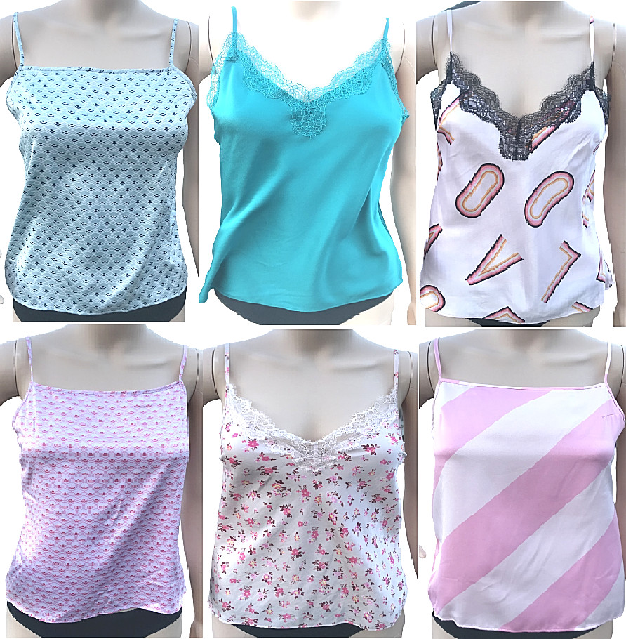 VICTORIAS SECRET SATIN CAMI VS SLEEP SHIRT TANK TOP XS S M L XL NWT Free Ship