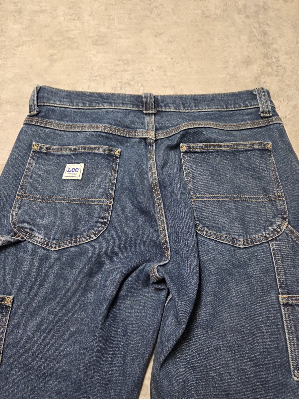 LEE Workwear Denim Dark Blue Carpenter Jean, Men 31×30