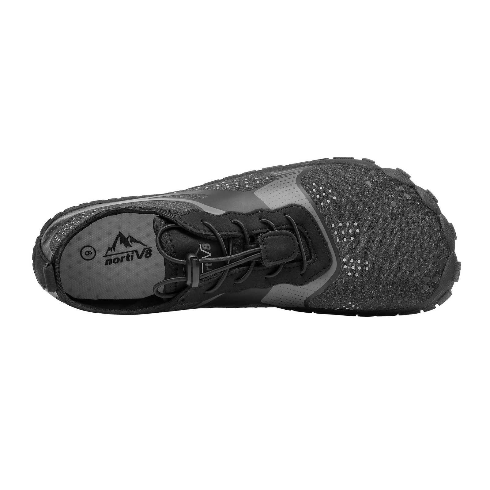 NORTIV8 Men‘s Water Shoes Quick Dry Barefoot Swim Diving Surf Aqua Sport Beach