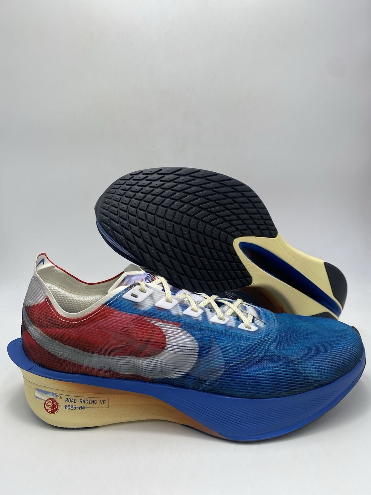 Nike ZoomX Vaporfly Next% 4 PRM Multi Color Clear (IH3586 999) Men’s Size 12