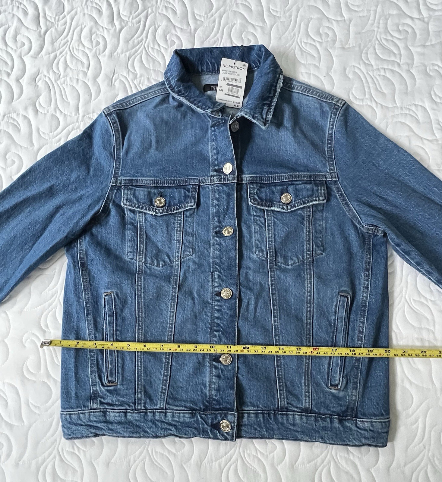 Mavi Jeans Jacket Women Denim Classic Jacket Size M New With Tag