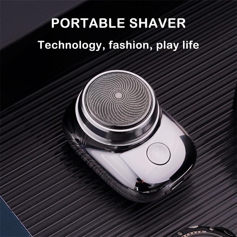 Cordless Men’s Electric Shaver Mini USB Rechargeable Travel Razor