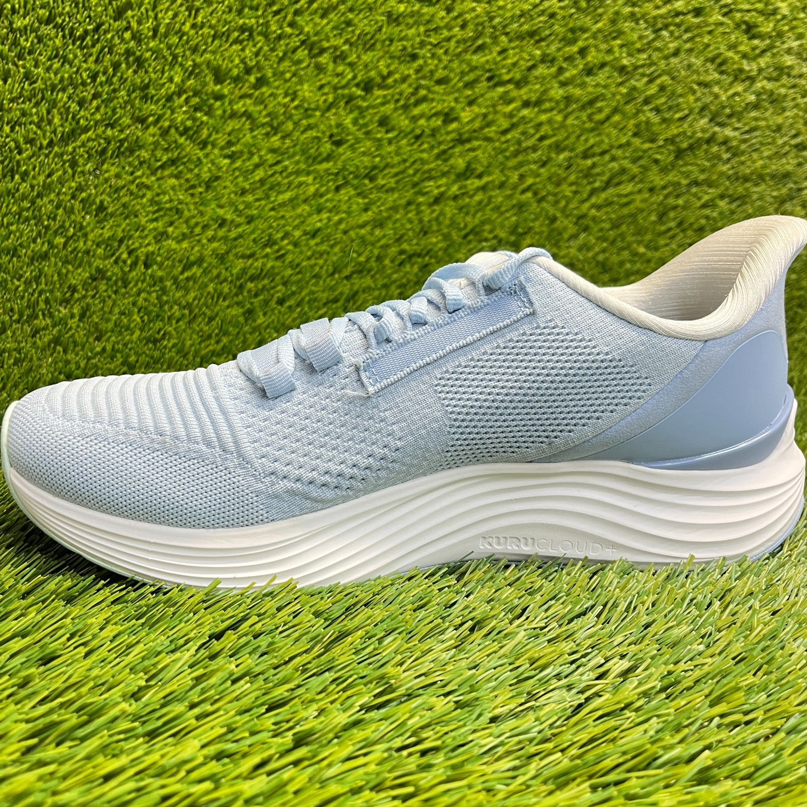 Kuru Atom 2 Womens Size 11.5 Blue White Athletic Running Walking Shoes Sneakers
