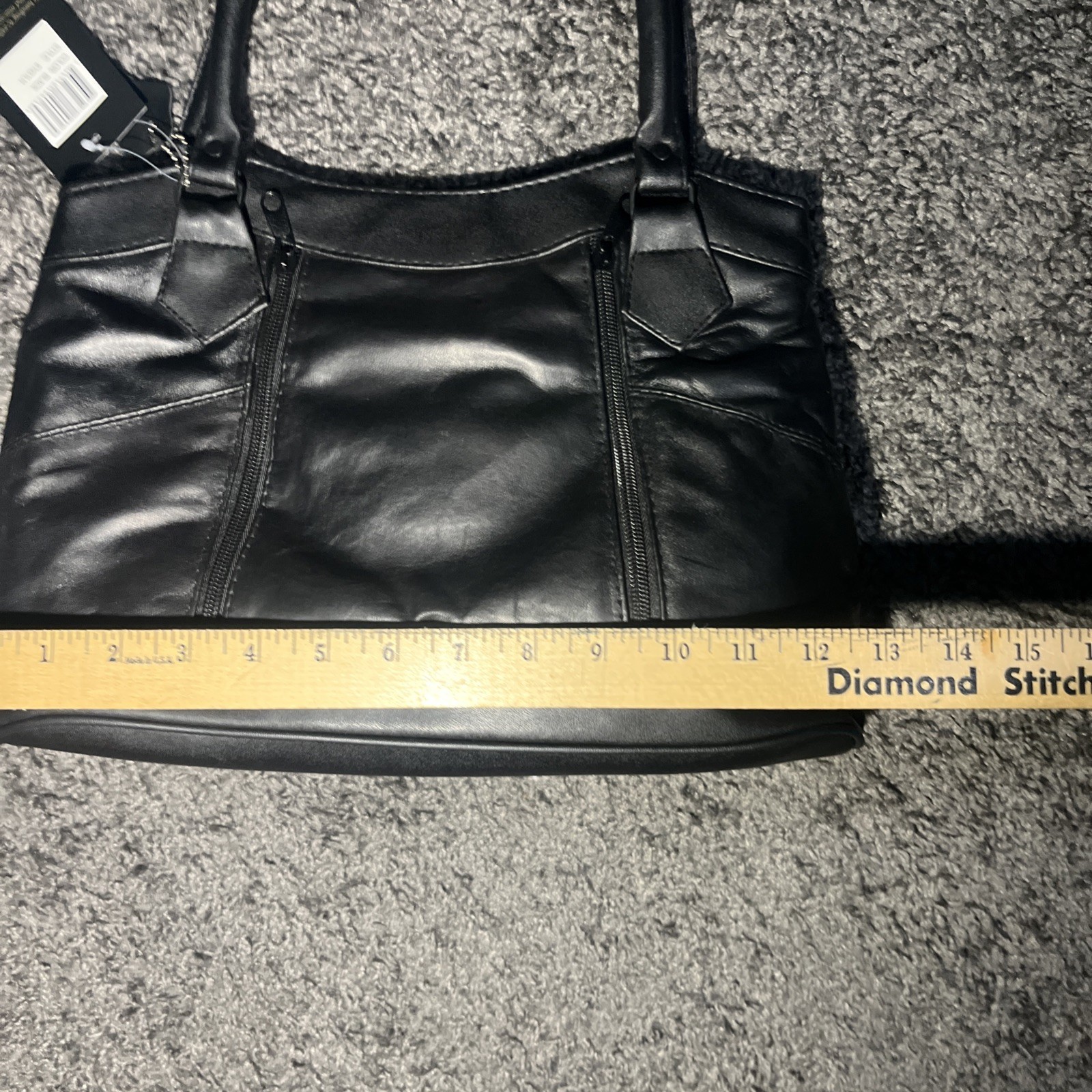 d’margeaux Black Handbag 61451Lh Leather And Man-Made Material Soft