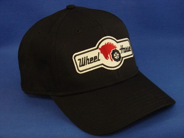 Wheel Horse Garden Tractor Hat – Black – Low Crown