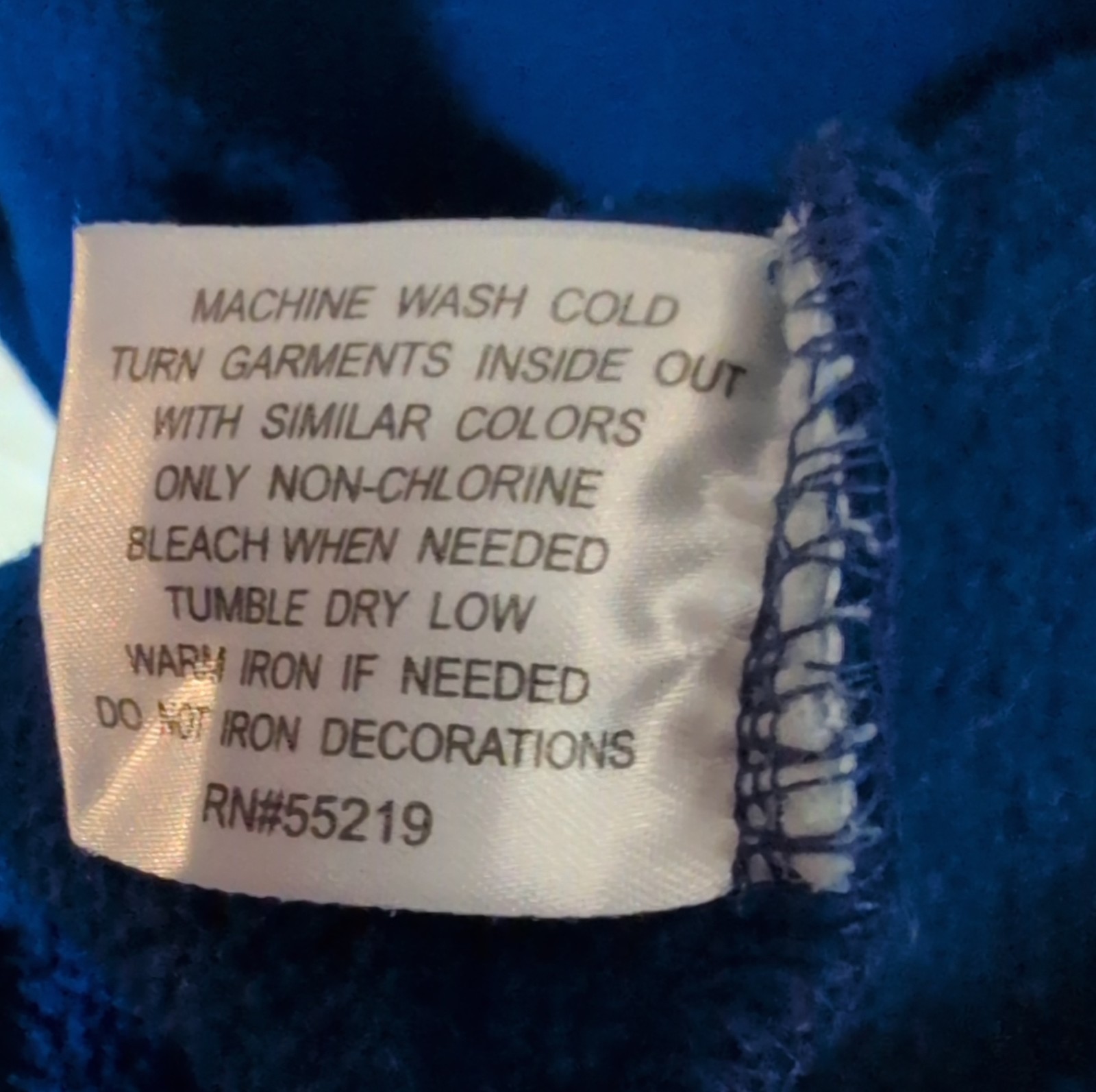 Disney Eeyore Fleece 1/2 Zip Pullover Sweatshirt Blue Large Women’s