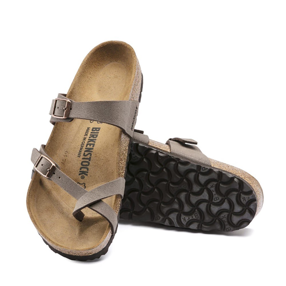 Birkenstock Mayari Birko-Flor Toe Loop Women’s Sandals – Mocha