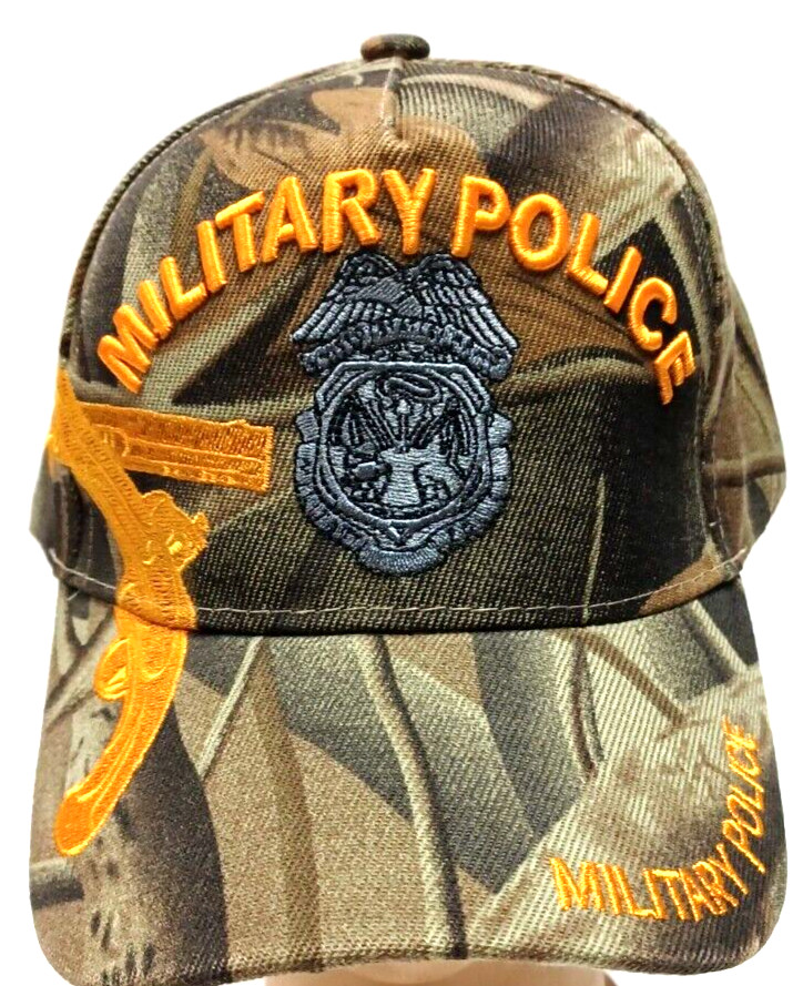 MILITARY POLICE CAMOUFLAGE HAT WITH SHADOW