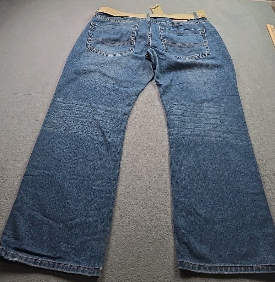 Company 81 Men’s Spencer Straight Leg Classic Fit Jeans Size 36×30 With Belt