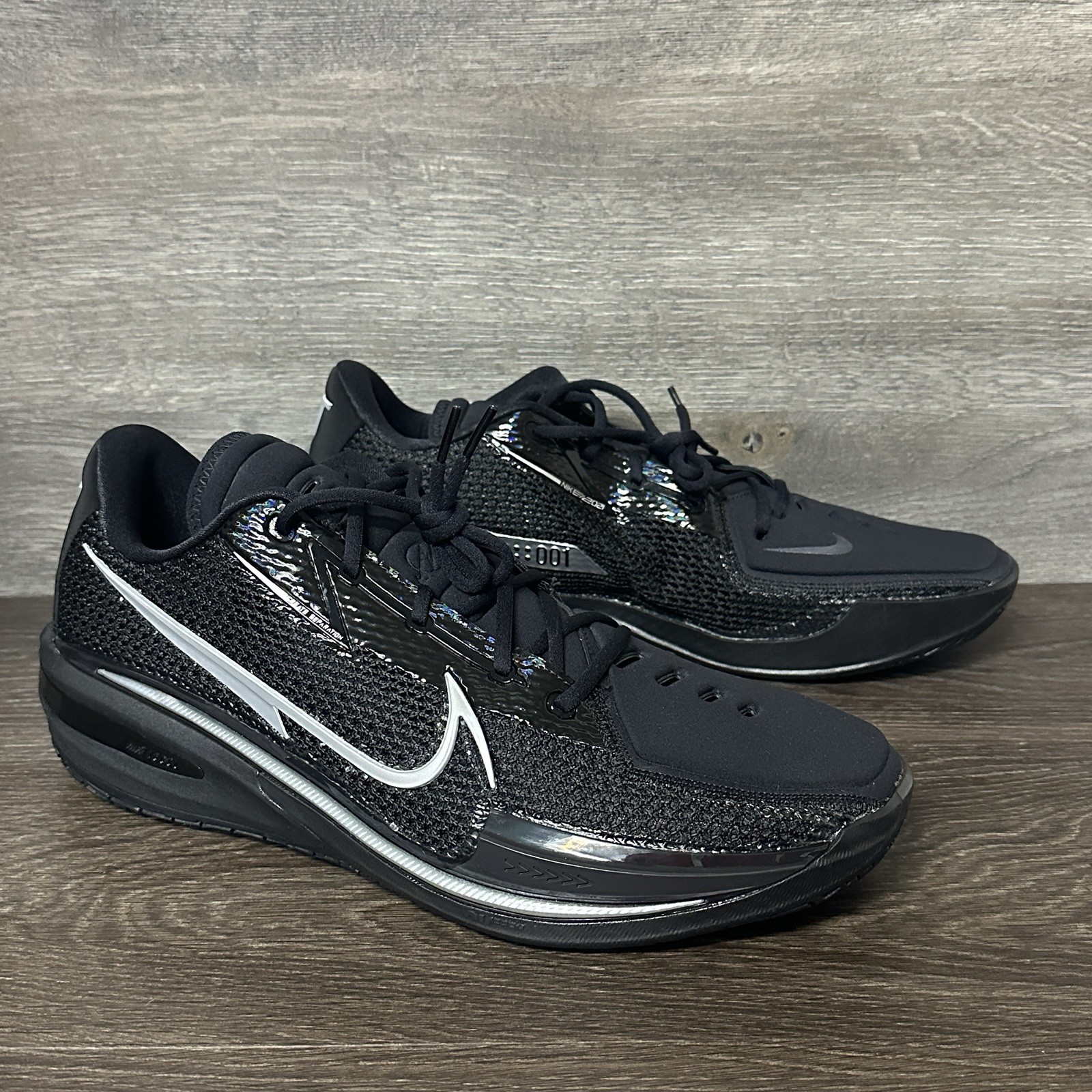 Nike Air Zoom GT Cut Black Chrome Basketball Shoes Men’s Size 15 CZ0175-006