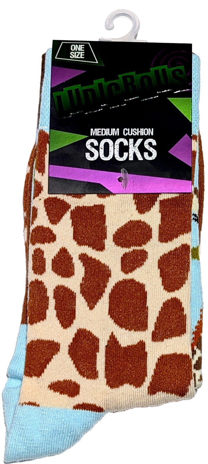 Funny Novelty Silly Unisex Crew Socks Various Styles One Size Fun Unique Socks