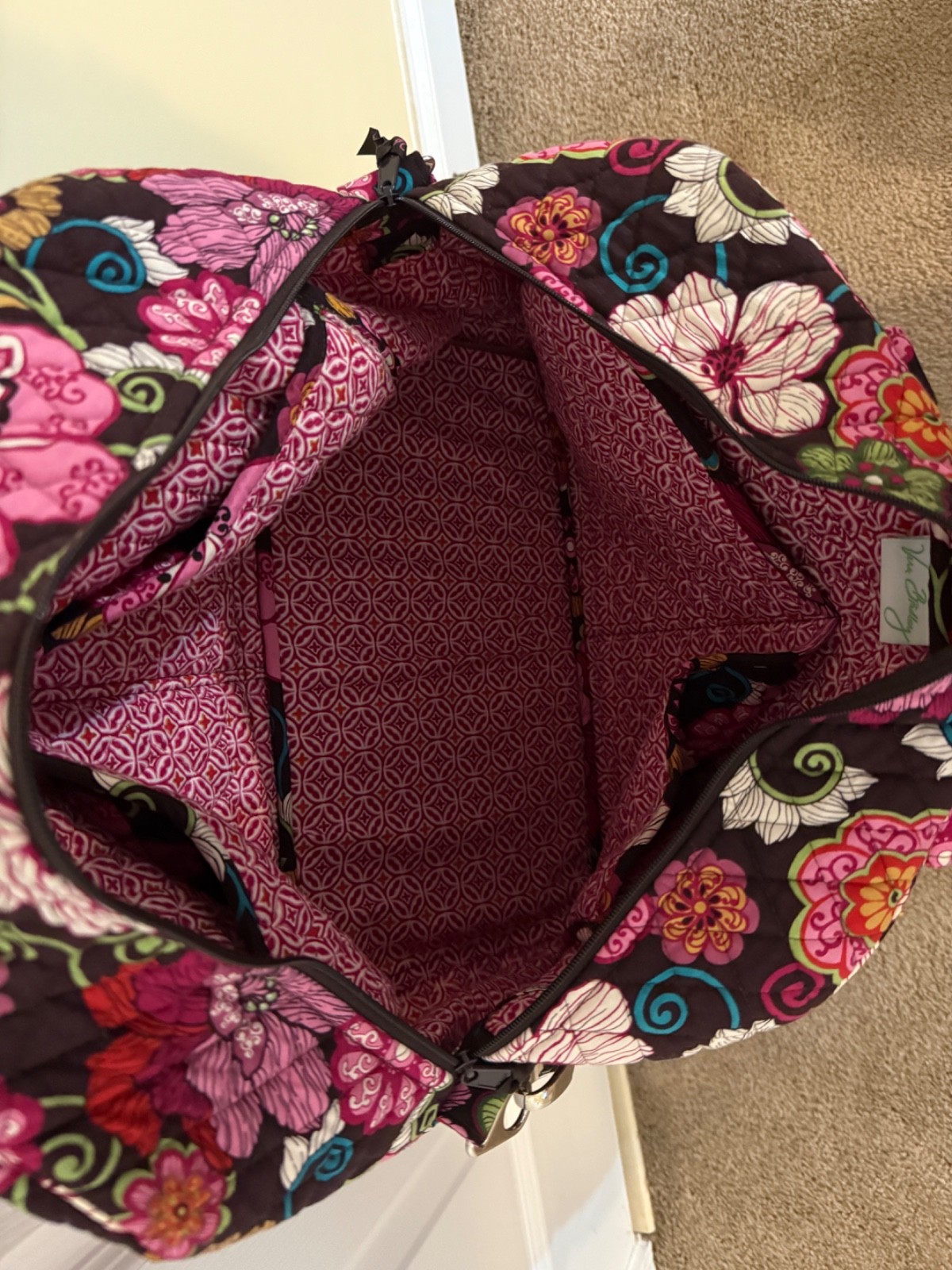 Vera Bradey Tote and Vera Bradley Duffle Bag