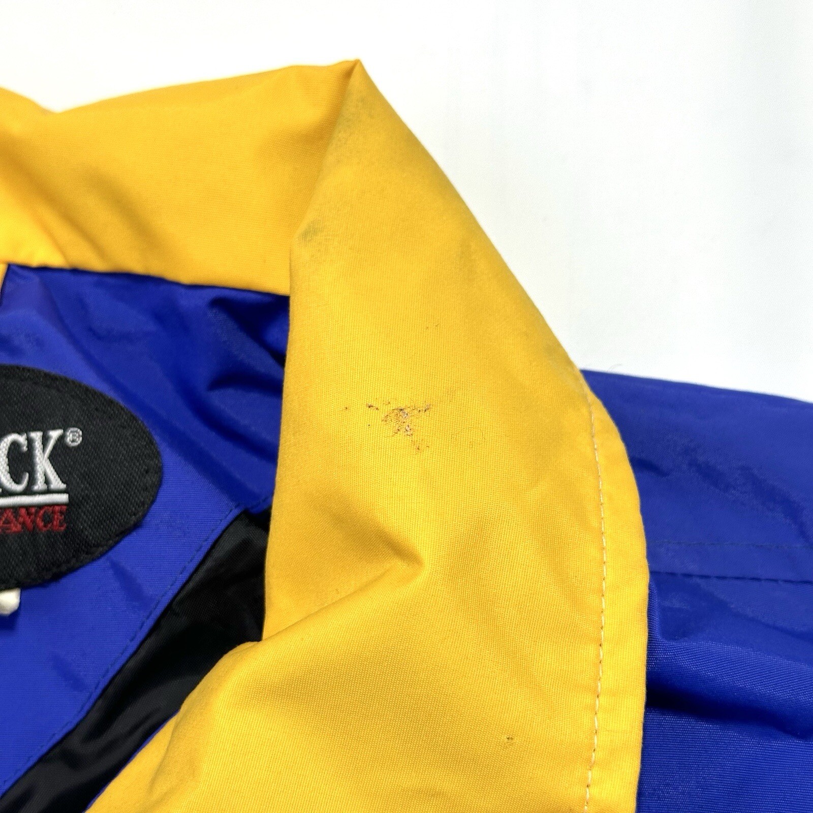 NEW Vintage Outback Trading CO Performance Waterproof Rain Jacket Size M Blue