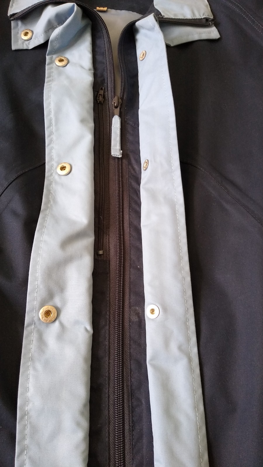 Jane Austin Collection Women’s Blue Raincoat – Size 14