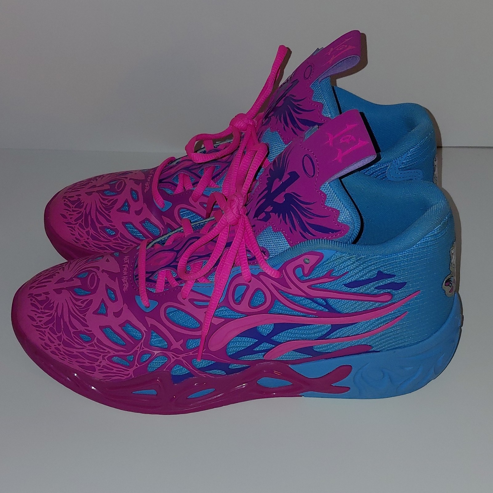 PUMA MB.04 Iridescent Deep Orchid/Poison Pink Mid Top Basketball 310836-01