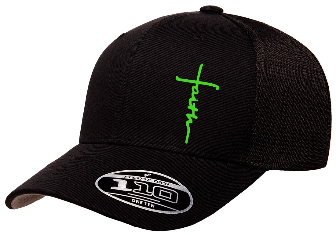 FAITH GOD RELIGION JESUS TRUCKER SNAPBACK FLEXFIT 110M HAT *FREE SHIPPING*