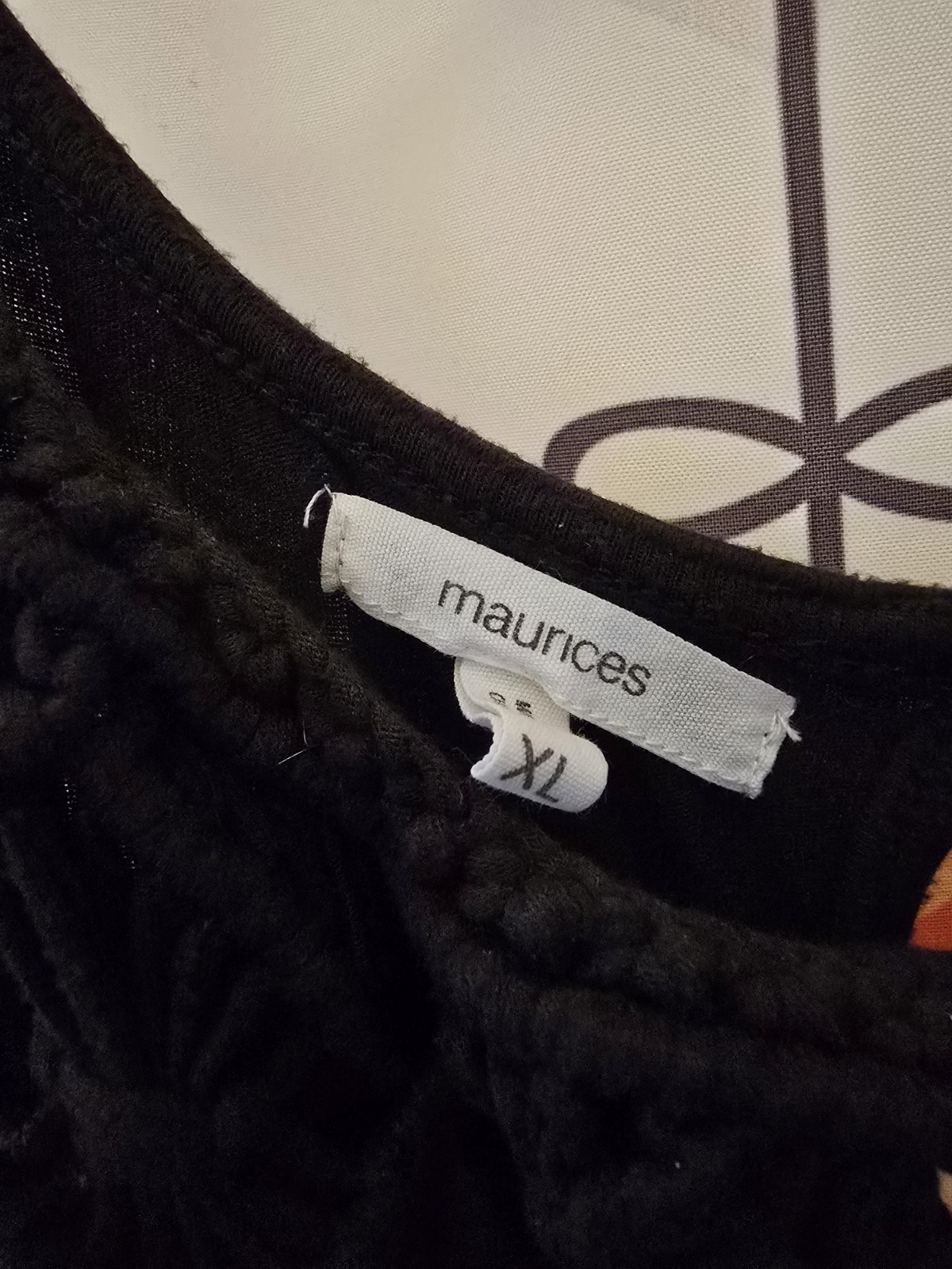 Maurices Women’s Crochet Design Spaghetti Strap Tank Top XL