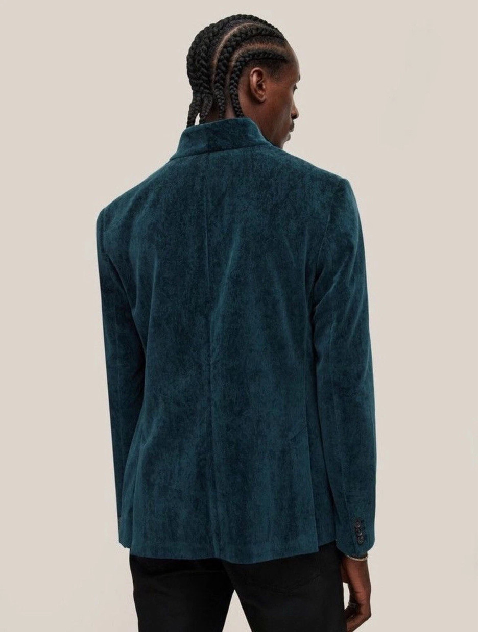 $1298 Brand New John Varvatos Collection Luna Velvet Blazer Jacket EU58X US48X