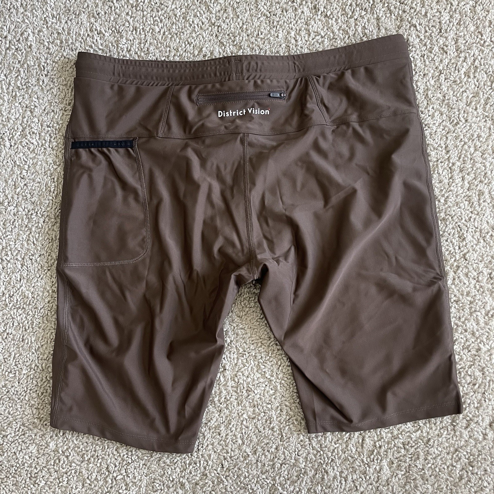 District Vision 9.75in Recycled Half Tight Legging Shorts