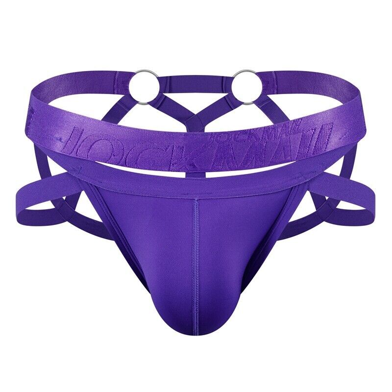 Jockmail Sexy Men’s Jockstrap Briefs Underwear G-string Thongs T-back Underpant