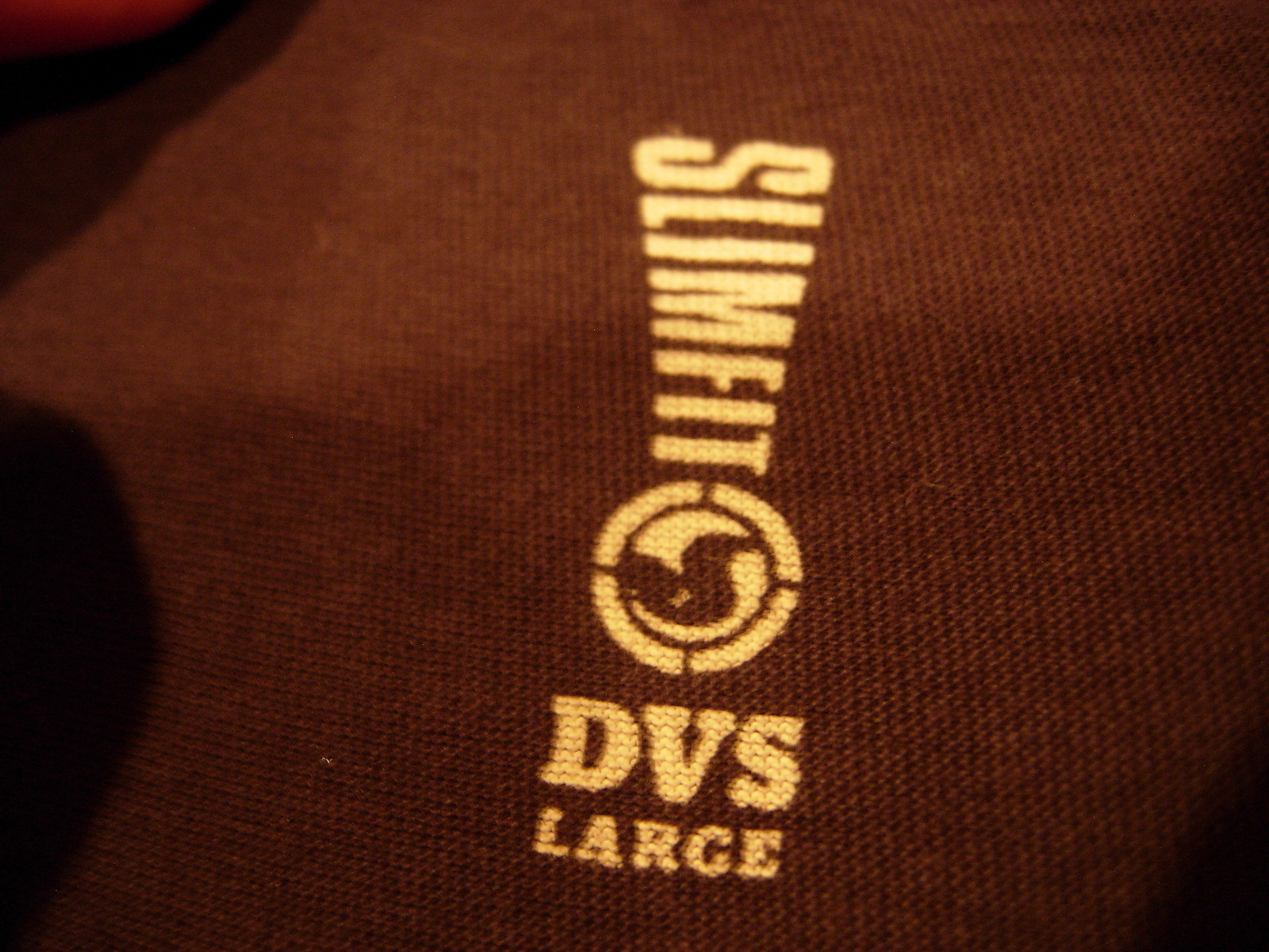 DVS Shoe Company T Shirt. No Fronting Size Slimfit Large