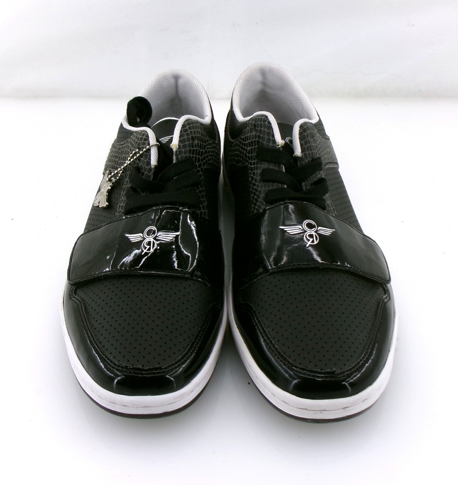 Creative Recreation Shoes Cesario Lo Pat Leather Blk Sneaker Mismatched 9/9.5