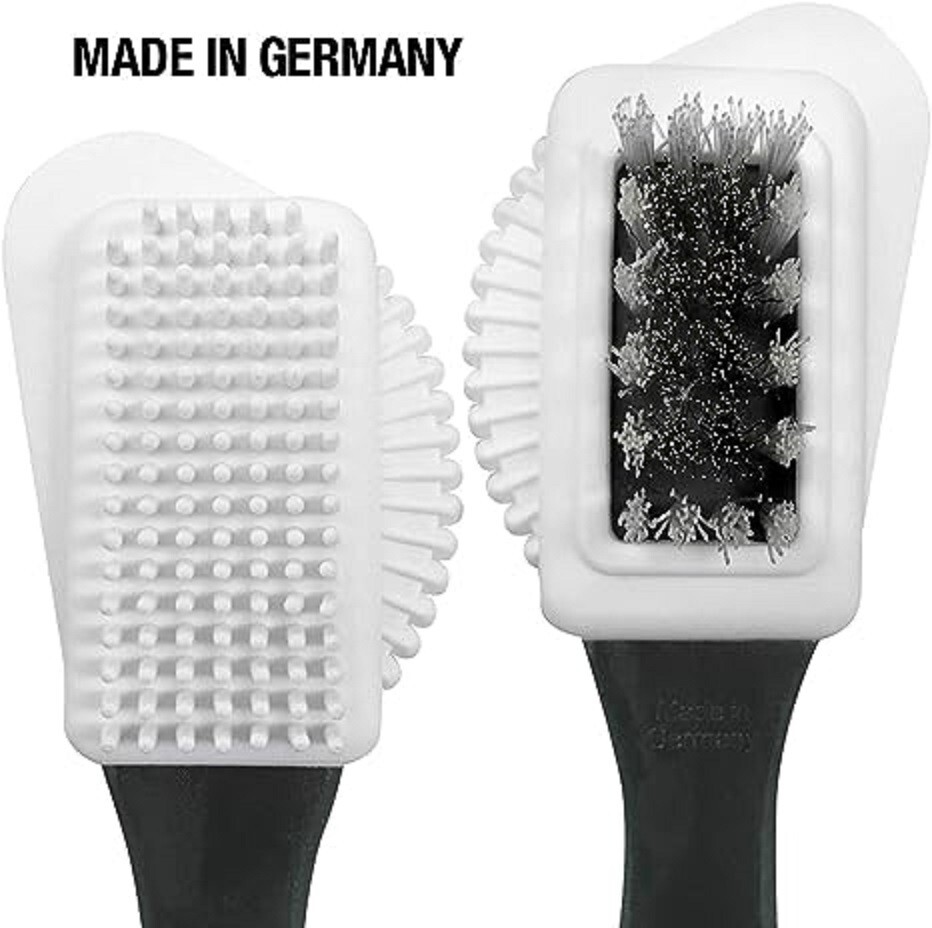 Moneysworth & Best Deluxe Suede Brush removes dirt, refresh the nap on suede