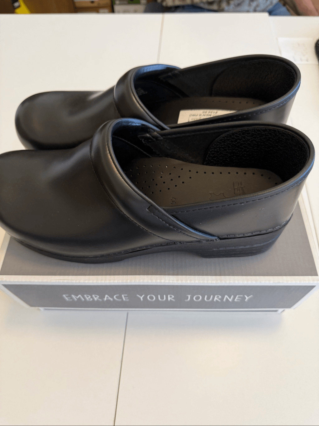 NEW Dansko Men’s Cabrio Clog in Black NIB Professional, Classic