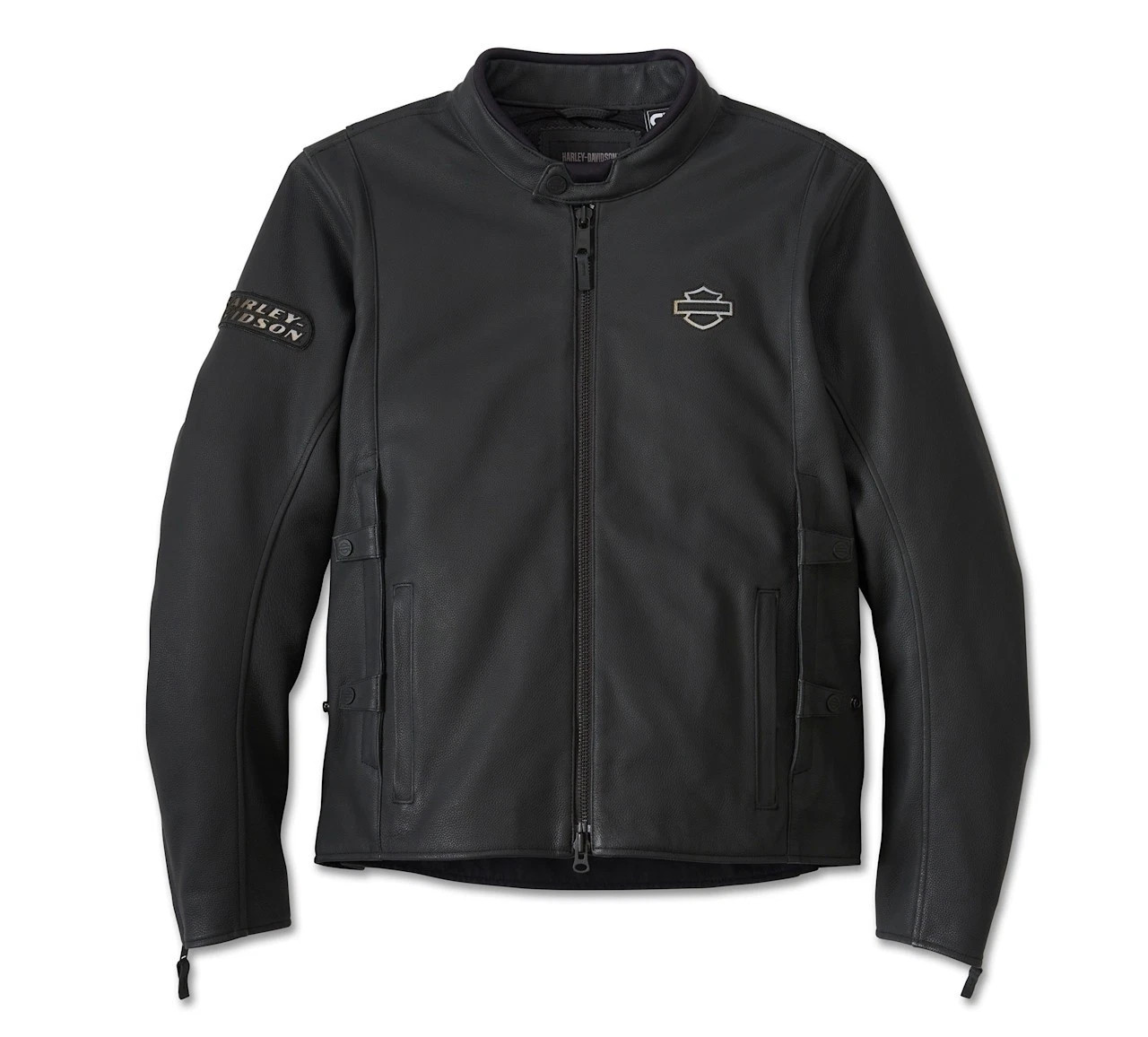 Men’s H-D Motorbike Paradigm Triple Vent System 2.0 Leather Jacket Black