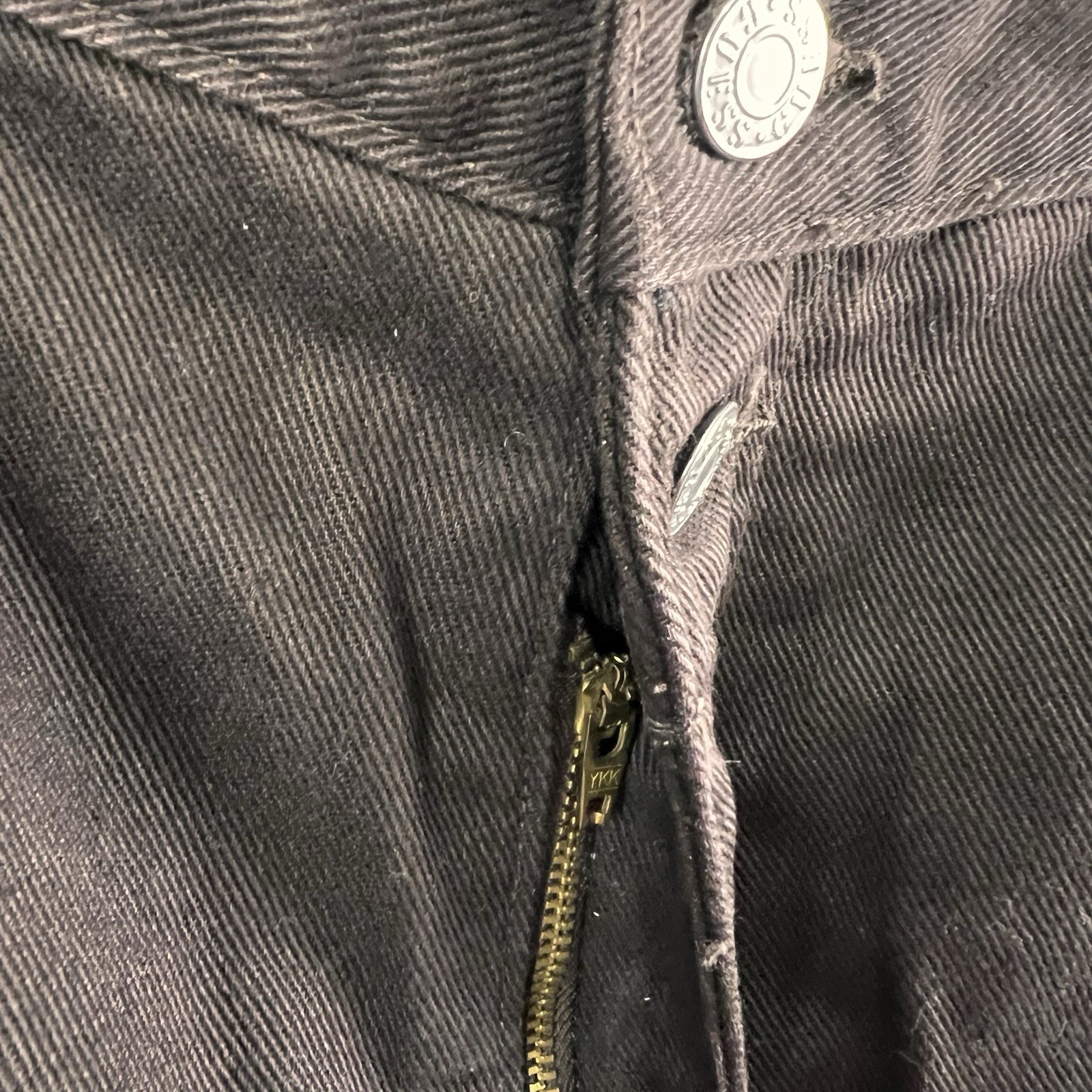 VTG Guess Jeans Men 31 x 32 Brown Button Zip Fly 80s 90s Relaxed Baggy USA 38075