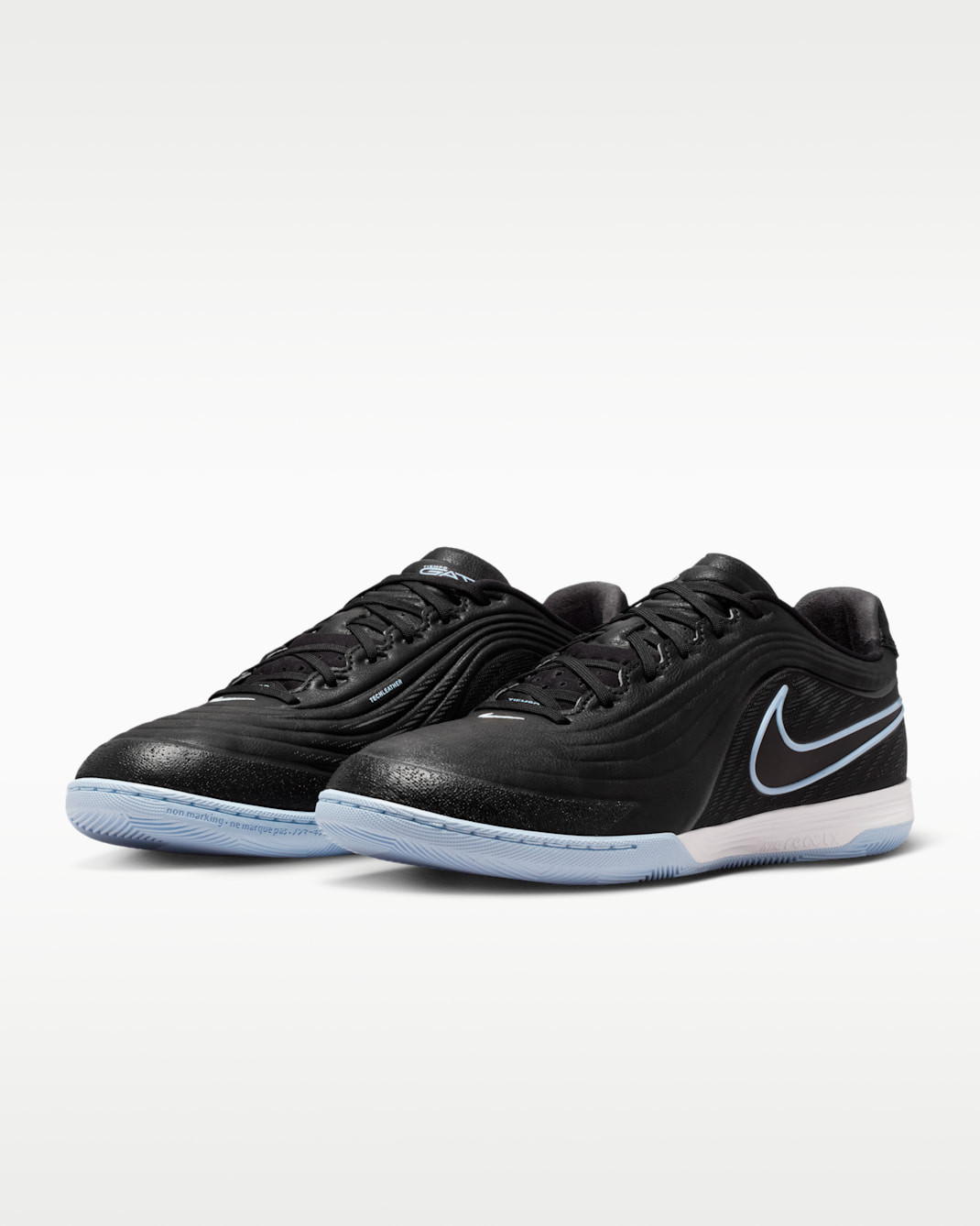 Nike Tiempo Reactgato Black Ice Blue Obsidian HQ3159-040 Men’s Size