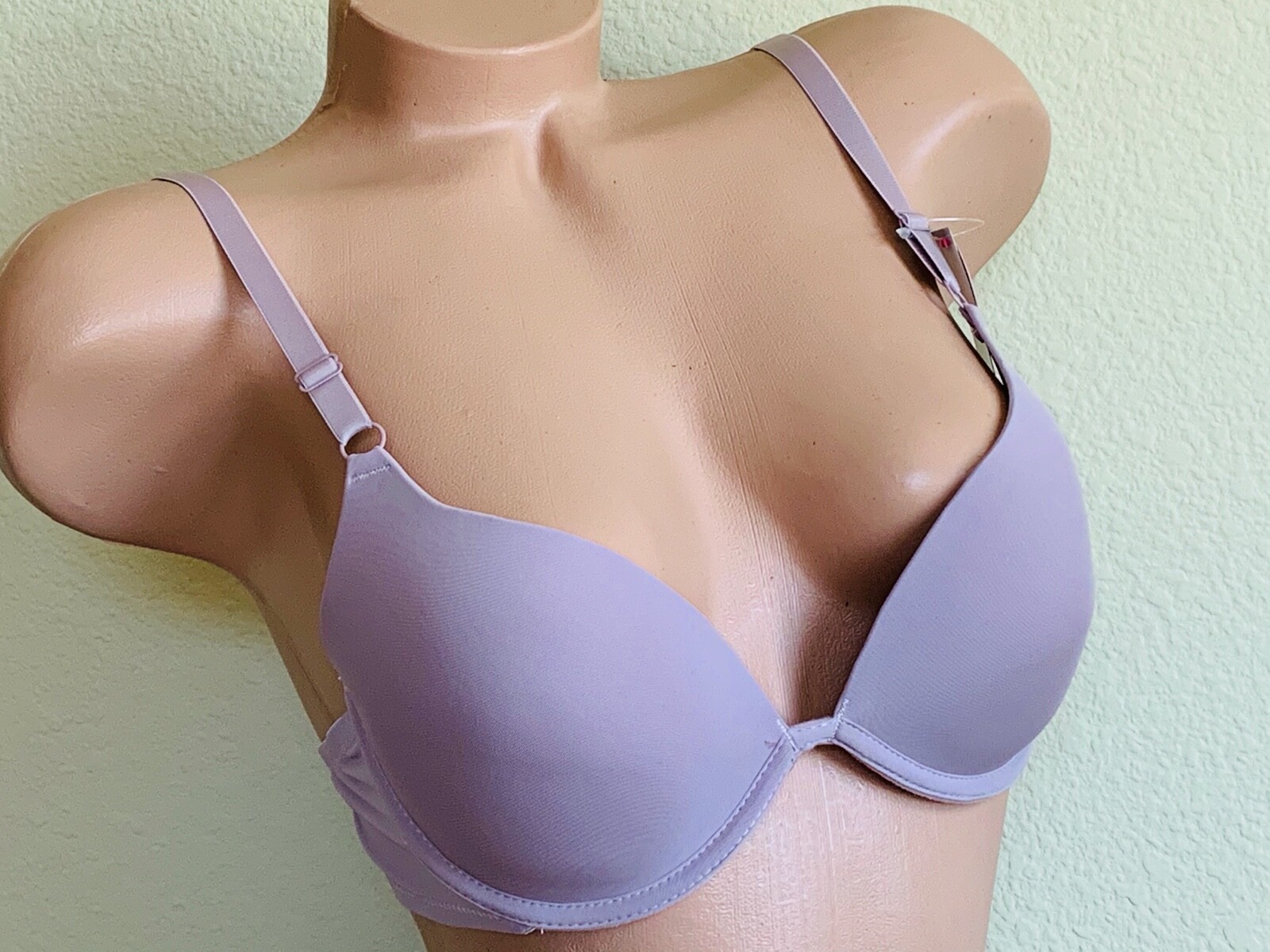 3-6 Women’s Bra Push-ups Deep Cleavage V-Bra T-Shirt Smooth Bra Lot 8601 32B-40C