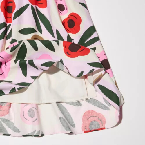 [XS-XXL] UNIQLO x Marimekko Linen-blend Skirt 4Color WOMEN Japan New