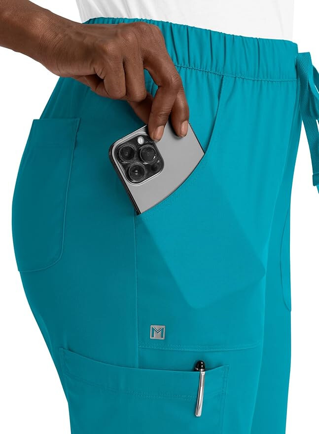Maevn Women’s Scrub Pants 6501 Regular Matrix Full Elastic Waistband XXS to 3XL